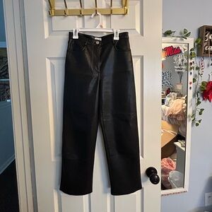 Aritzia the Melina leather pants